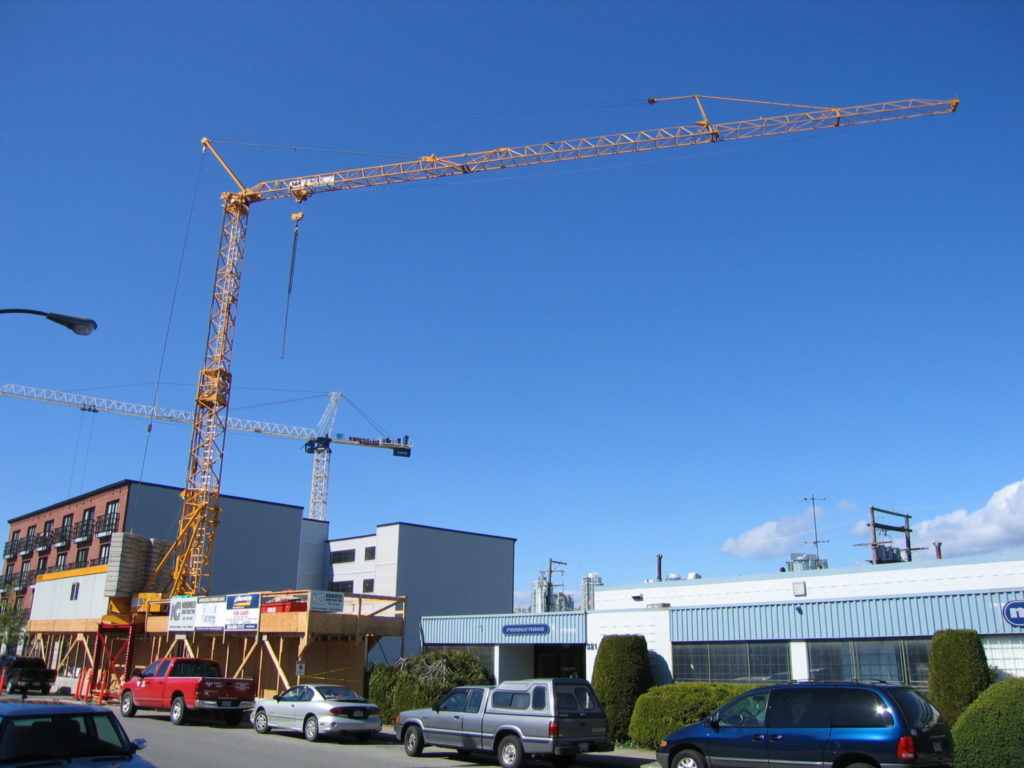 Rent of self-erecting crane POTAIN GTMR 331